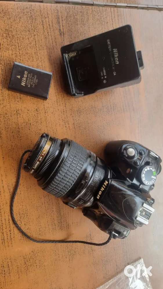 Nikon d3100 number   or  18  55 lens.