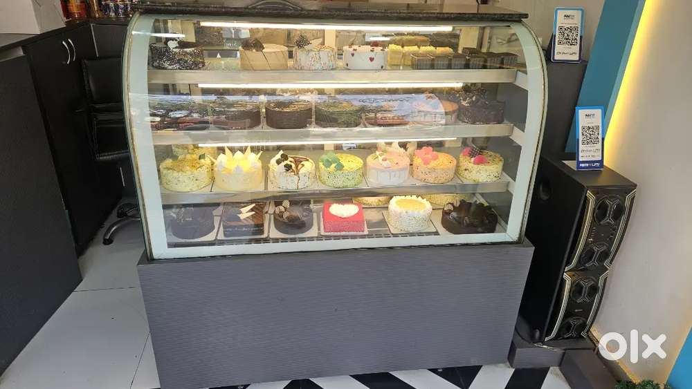 DISPLAY COUNTER,  DISPLAY FRIDGE , CAKE COUNTER