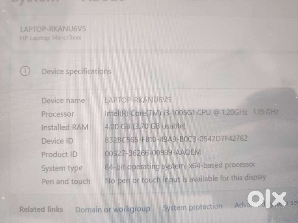 HP inspiron laptop in excellent condition