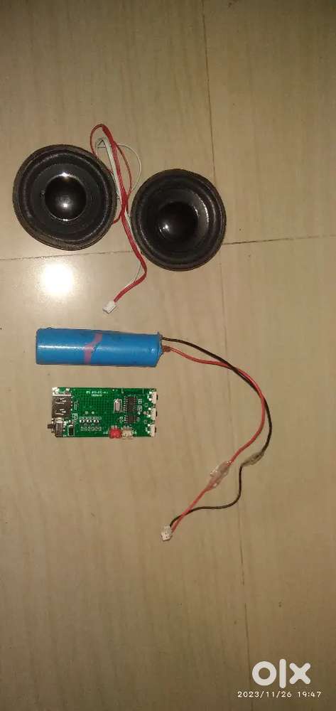 OUD speaker seting items