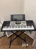 Casio CTK-6300in keyboard with power adapter & stand
