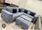Today’s off buy new sofa 8499, L size sofa 13990/-