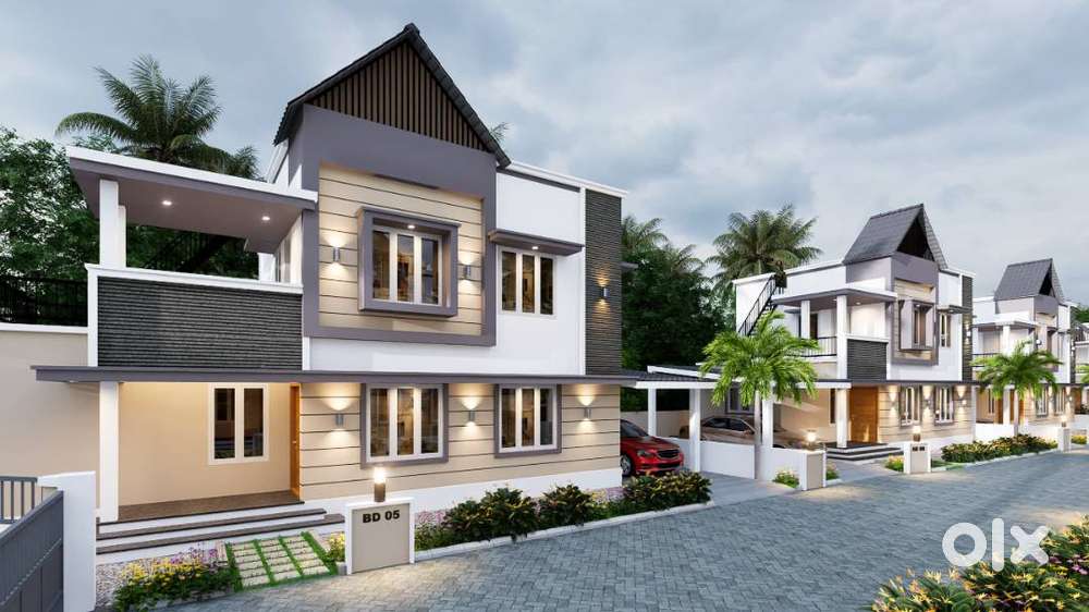 MODERN AMINITIES!CUSTOMIZED VILLAS IN PALAKKAD TOWN