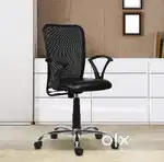 Timber Cheese Ergonomic mesh Chair (Black)