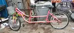 Tandem Bike running condition