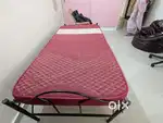 Single cot and mattress for sale
