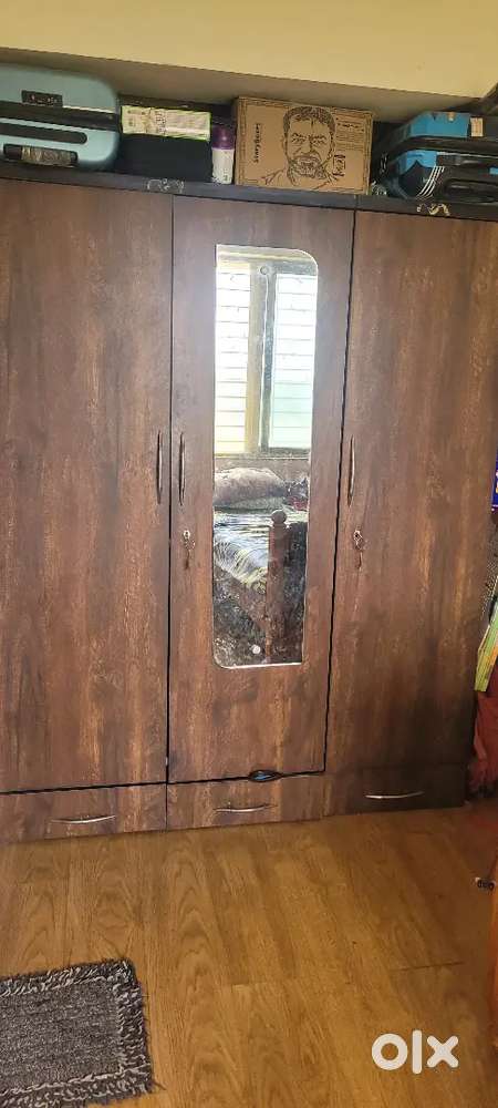 Urgent - Look like New L Shp. Sofa Bed, Deewan, Wardrobe & Study Table