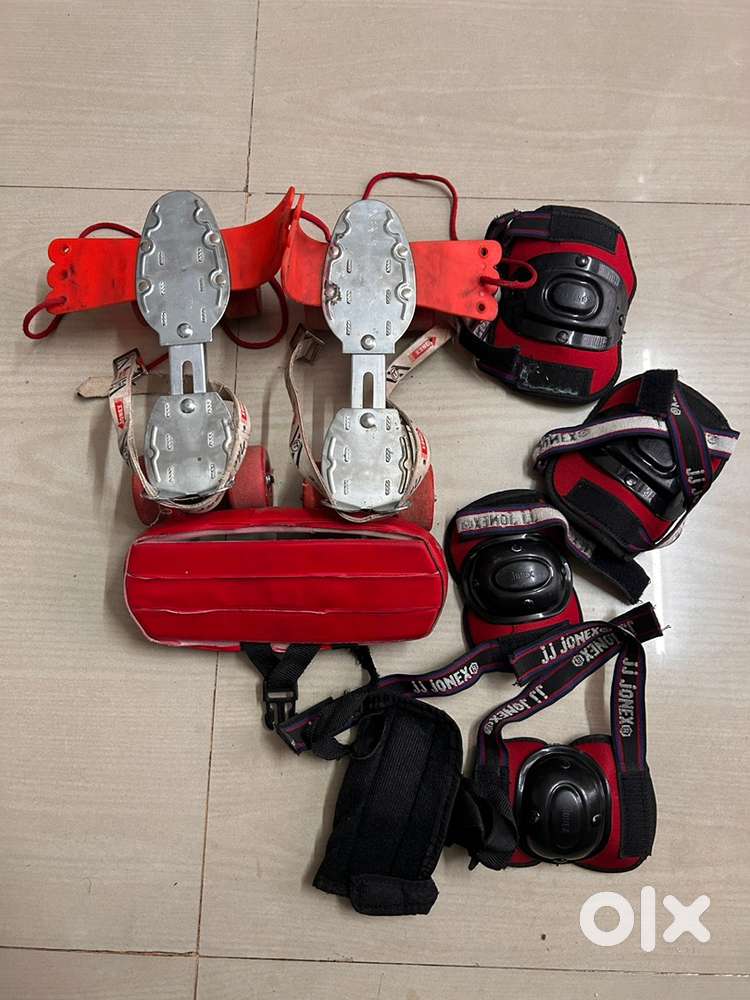 Adjustable Roller Skates For Kids (Ages 6-14)  Beginner,