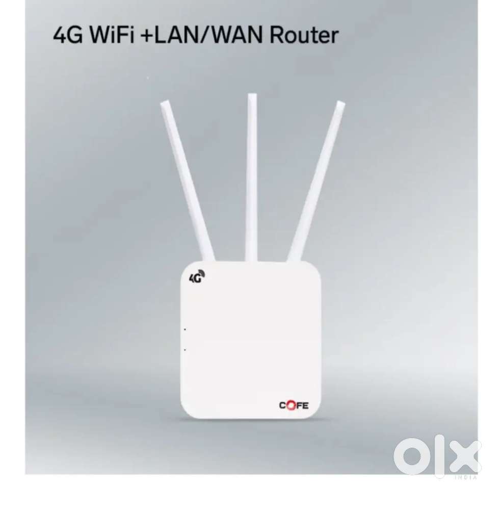 COFE Wi-Fi-6 4G Sim Router 4G Sim Compatible with Micro Sim Card Slot