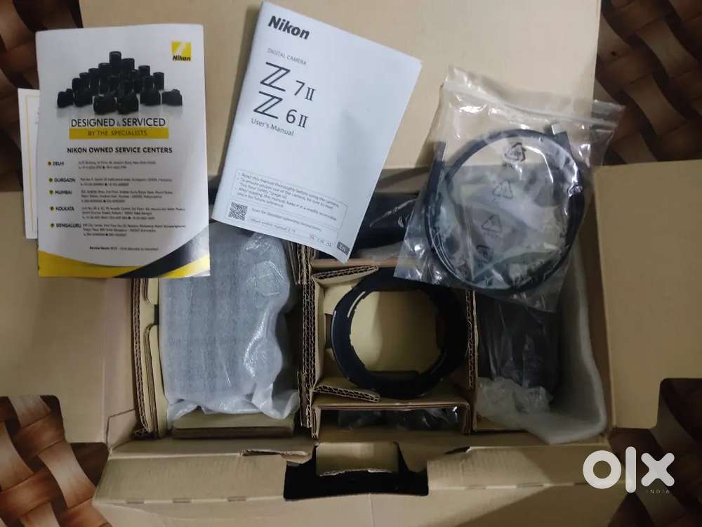 Nikon z6ll .with 24/70 Lens
 2battery- Charger