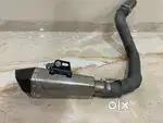 Ktm original handle bar And exhaust for sale