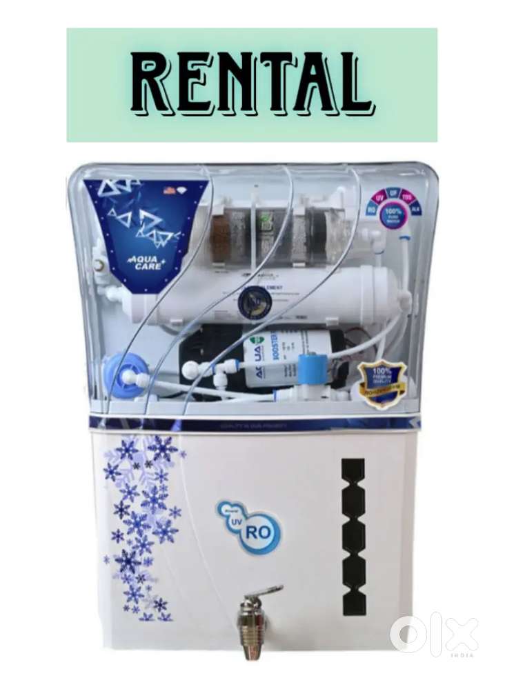 Ro water purifier available on rent
