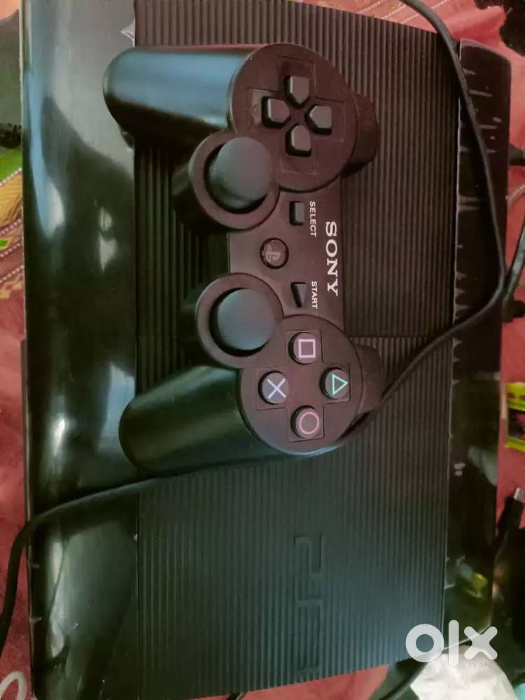 PS3 super slim,jail break,1controller,25game