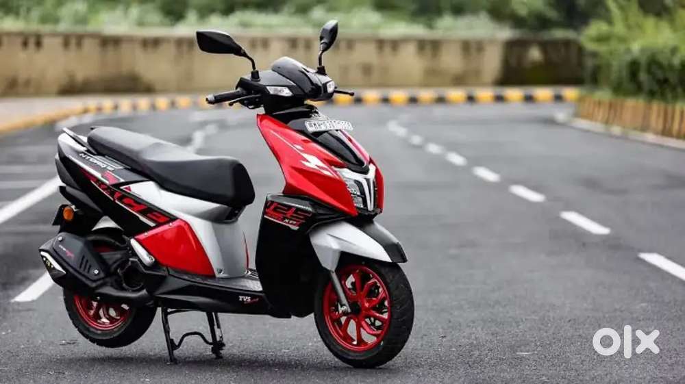 TVS Ntorq 125 cc racing red colour