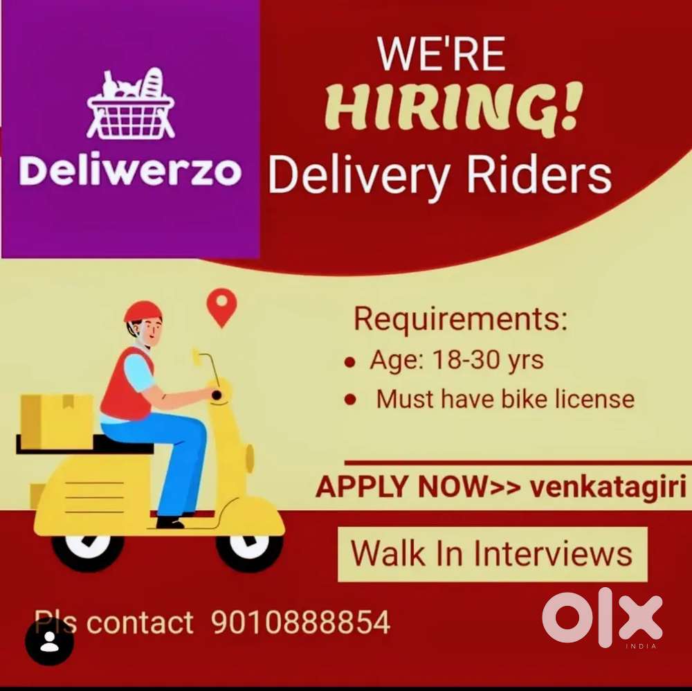 Delivery riders