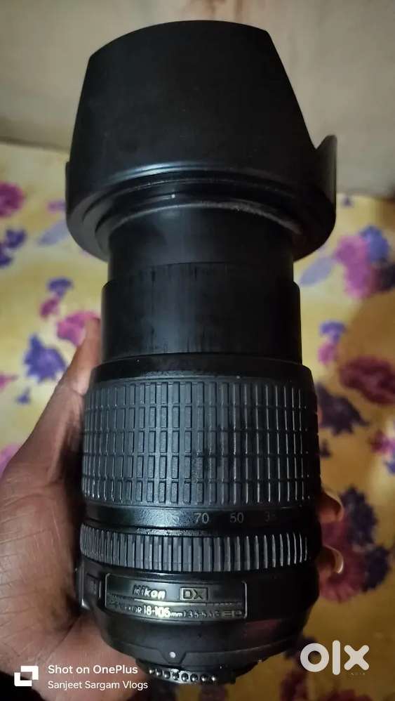 Nickon D7000 With 18-105 Lens For Urgent Sheel