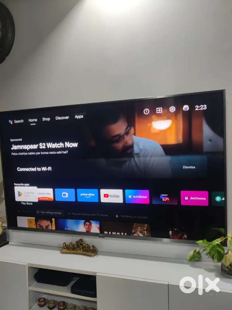 Mi TV 4X Android TV MSSP3 65 Inch 4K Ultra HD TV with Remote