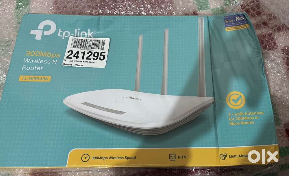 Tp link router 300mb, Model no. TL-WR845N