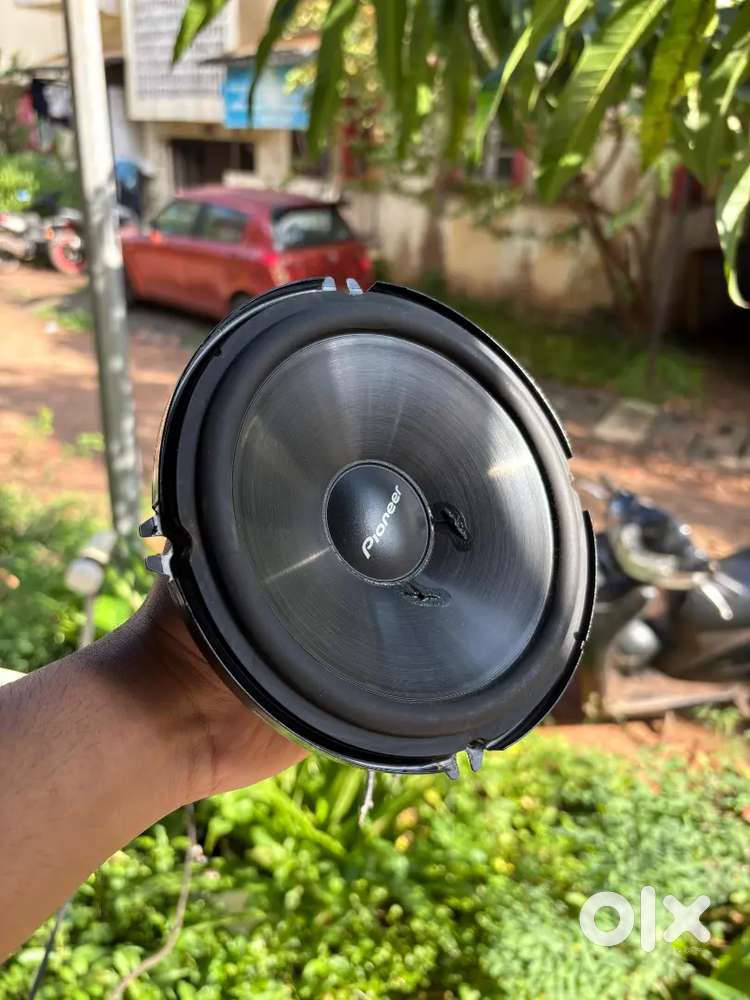Pioneer component speaker with tweeter crossover