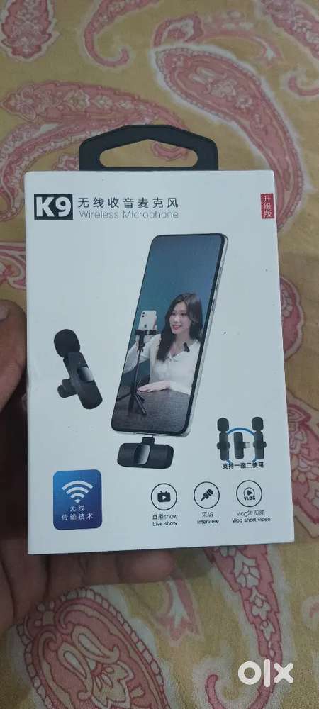 K9 mike Brand New condition 1 baar bhi use nahi kiya
