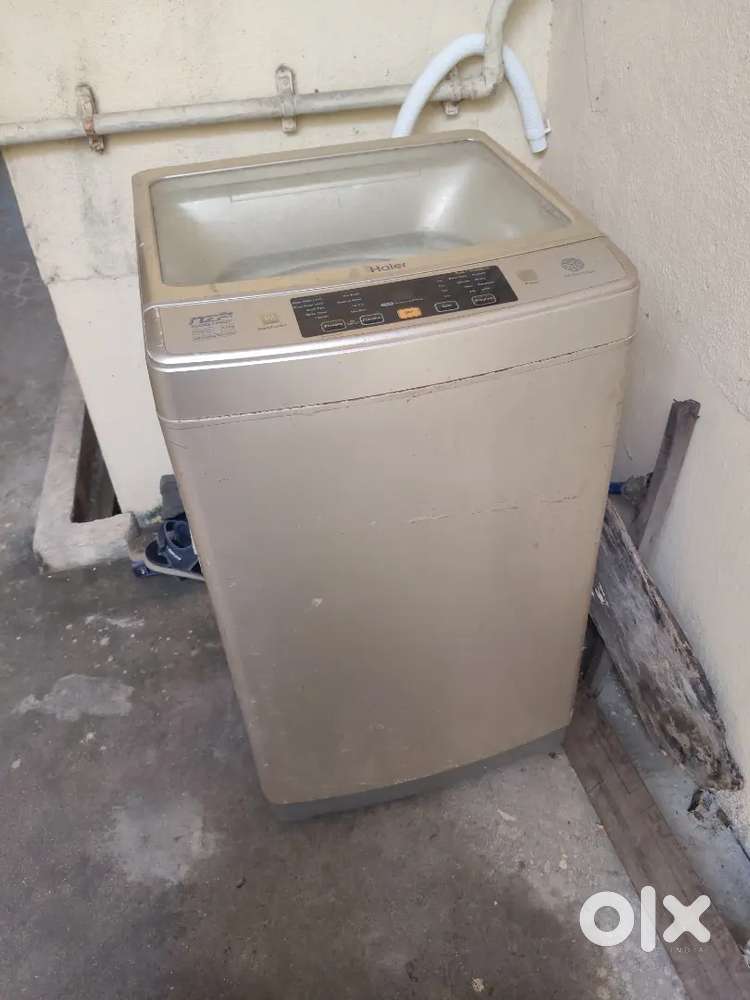 Haier model  8 .2 kg  good condition colour golden  working condition