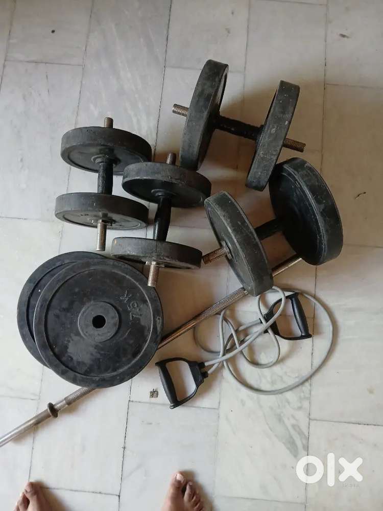 Gym dumble plats