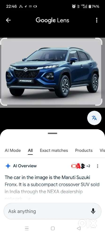Maruti Suzuki Fronx 2025 Petrol 3000 Km Driven