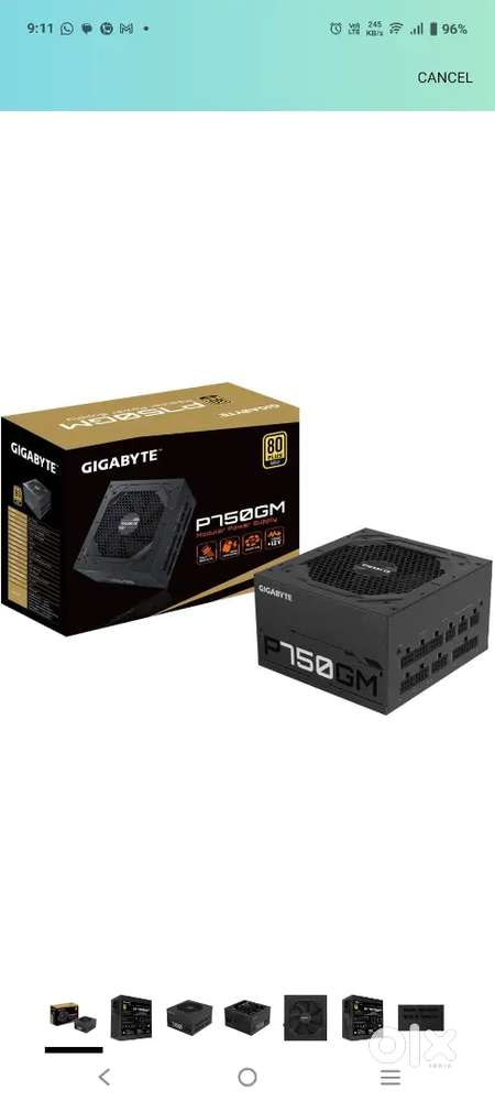 Gigabyte Power Supply P750