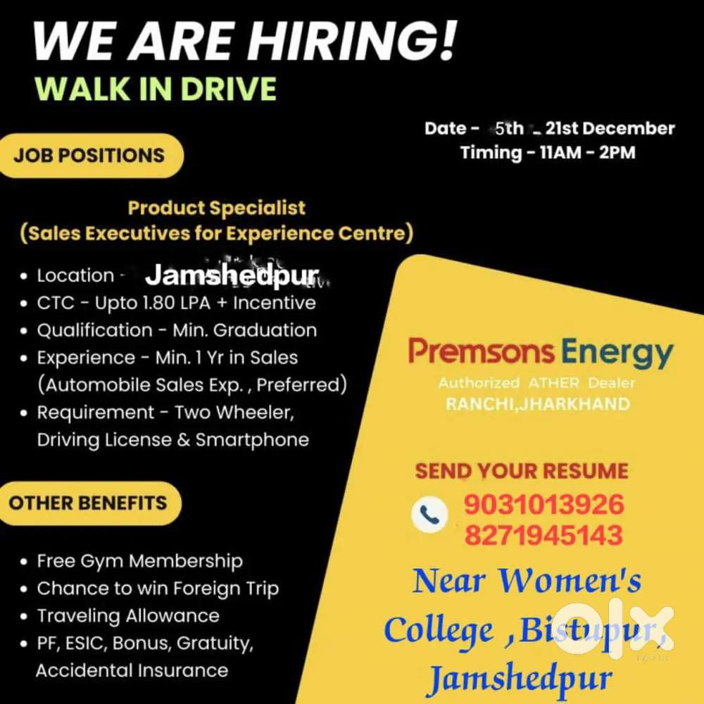 Sales Executive at Ather Showroom