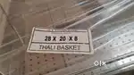 Unused Kitchen SS baskets 3 nos
