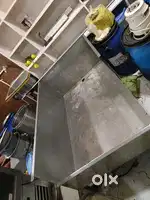 Chiler, pizza oven and 1000lit ss 202 container