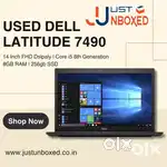 Used Dell Latitude 7490 i5 8th Gen  8GB RAM  256GB SSD  Best Price