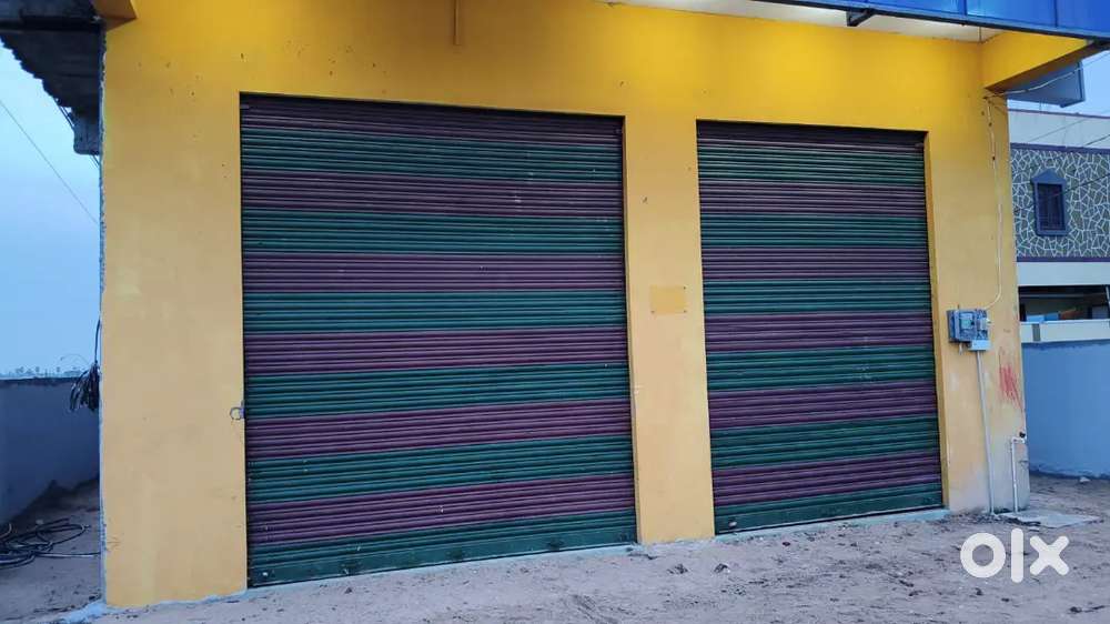 Iron shutters doors