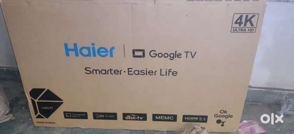 New Haier LE55K800UGT, 55 Inches, 4K Ultra HD Smart Google LED TV,