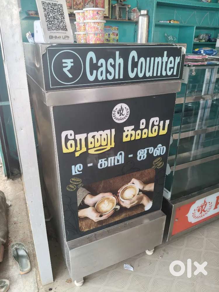 Hotel and coffee shop meterials