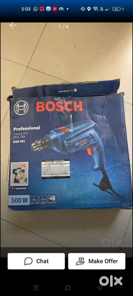 Bosch drill machine
