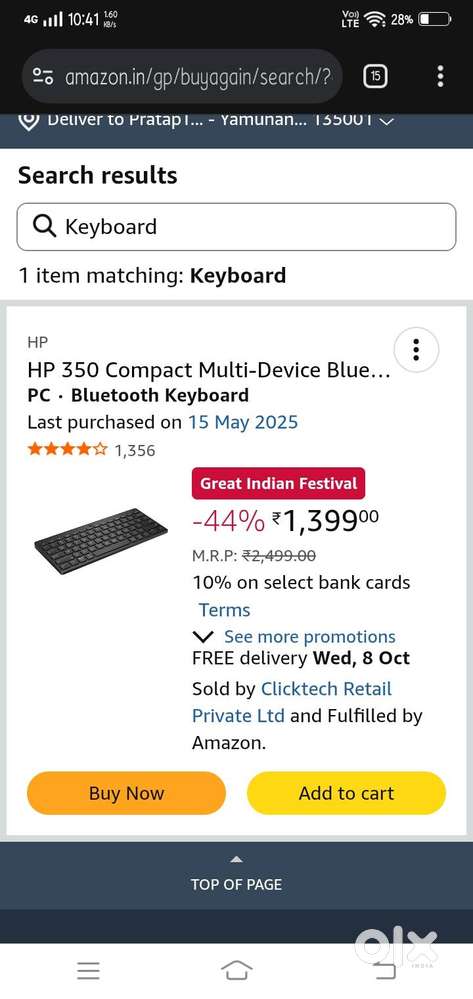 Keyboard for sale (negotiable)