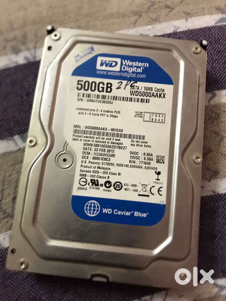 HHD 500gb wd