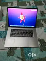 Macbook pro touchbar 16inch core i7 processor 16gb 500gb ssd