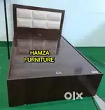 HAMZA FURNITURE NEW DESIGNER STYLISH LOOK PARTICAL WOOD 4BY6 BED
