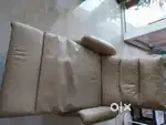 IMMEDIATE SALE! 2 GODREJ LEATHER RECLINER SOFAS. IN EXCELLENT C