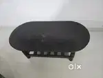 Center table wood (oval shape) 4*2 inches