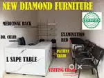 CLINIC TABLE - PATEINT BED - VISITING CHAIR - CLINIC FURNITURE