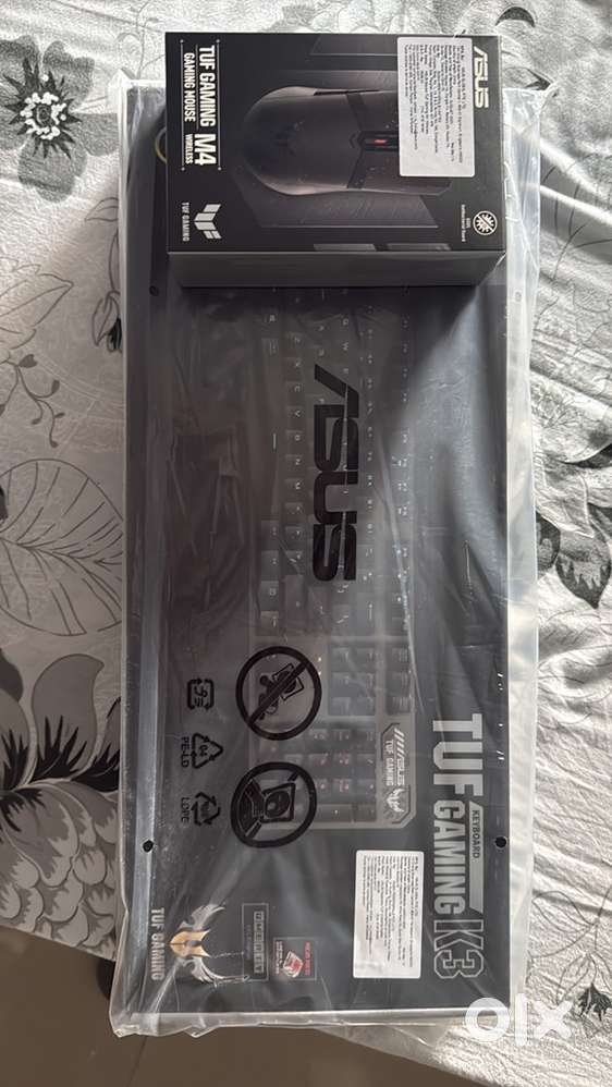 Asus TUF M4 Mouse Wireless & ASUS TUF K3 Red Switch Keyboard