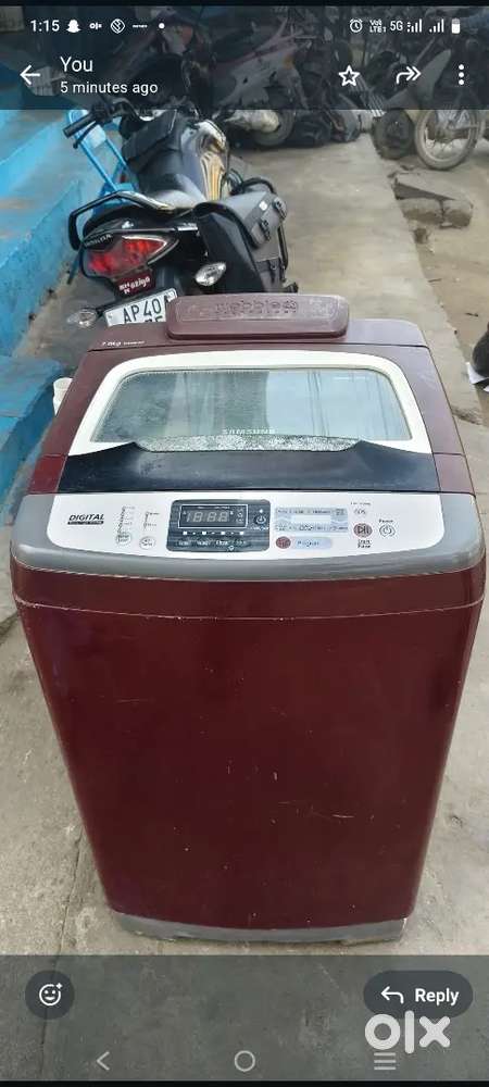 Samsung top Note 7 case washing machine