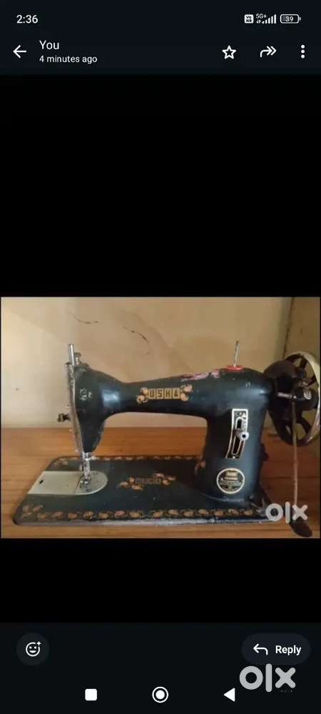 Usha half sutter machine