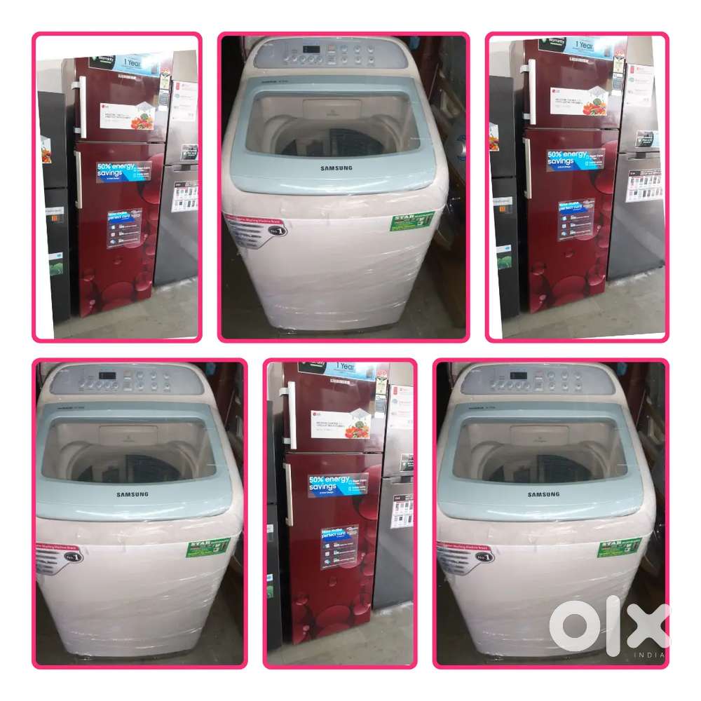** 5 year warranty fridge washing machine ac available Delivery