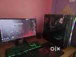 Full PC setup i3 h61mobo, GTX 750ti , rgb keyboard,1080p monitor SSD