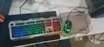 Zebronics gaming keyboard mouse combo new condition