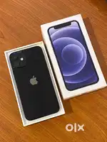 iphone 12 mini with box black colour 256gb rom